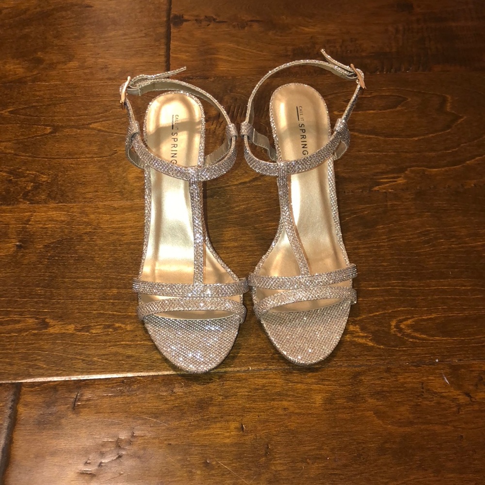 Sparkly heels